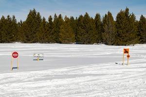 Fun snowmobile photo